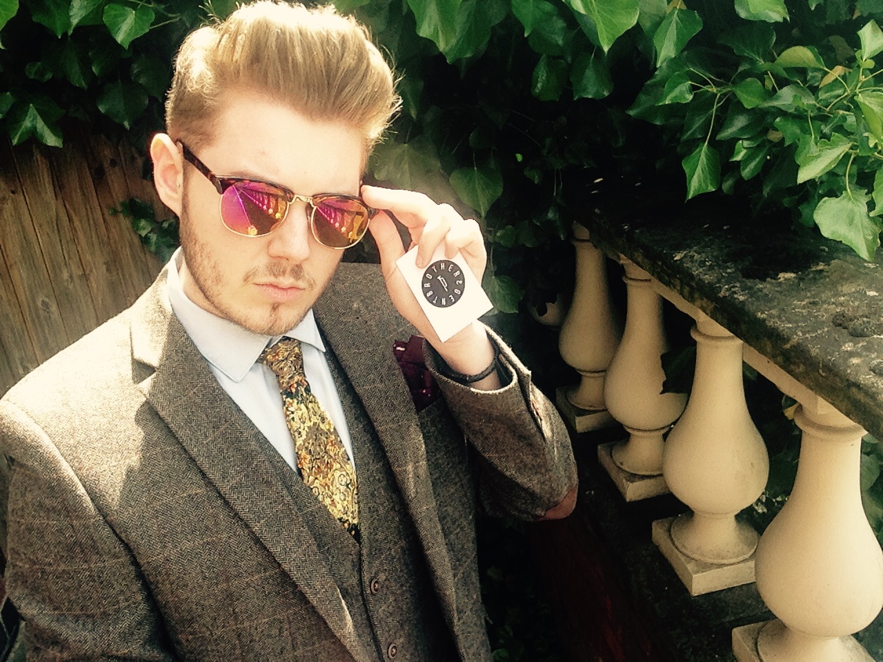 Brother & Gent Sample English Garden Tie