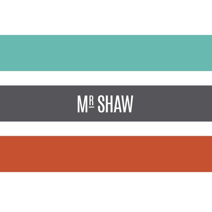 Retro t-shirt in blue and white with 70s feel for men