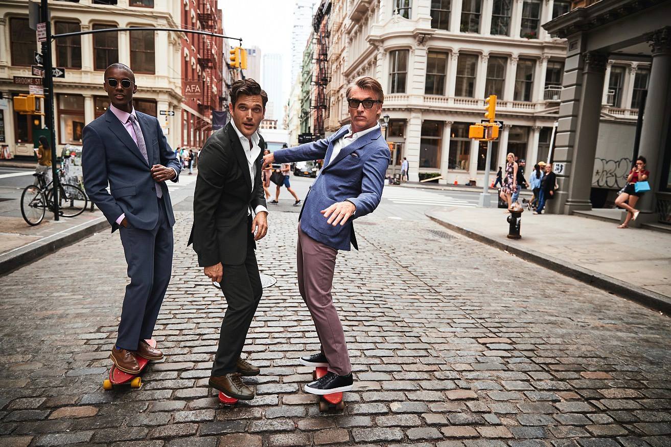 Charles Tyrwhitt, Shirts, Autumn Winter 2018, Autumn Fashion, Fall fashion, 3 men, dapper men, dapper dress, smart casual, shirts, blazers